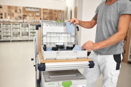 FESTOOL Schleifmittel-Systainer³ Granat 80x133 GR SYS 578194