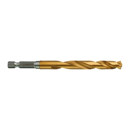 MILWAUKEE 9,0 x 117 mm SHOCKWAVE Metallbohrer HSS-G RED HEX Titan 1/4"