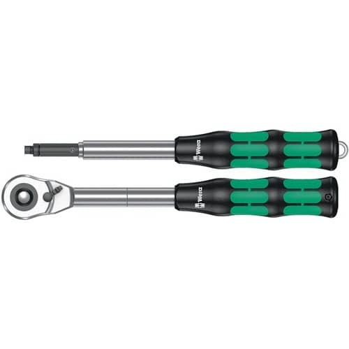 WERA Hebelumsch.kn.8006 Zyklop Hybrid Set 1/2 Zoll 72 Z.Umschalth.WERA