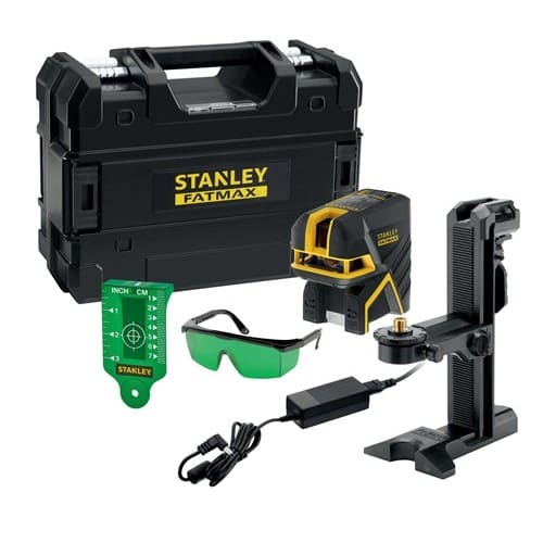 STANLEY Kreuzlinienlaser FatMax® FM 30 (50)/Punkte:45m ± 3/10 mm/m STANLEY