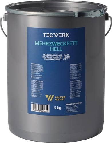 TECWERK Mehrzweckfett 5kg hell Eimer TECWERK