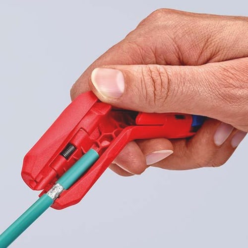 KNIPEX Univ.Abmantelungswerkzeug ErgoStrip® Gesamt-L.130mm KNIPEX