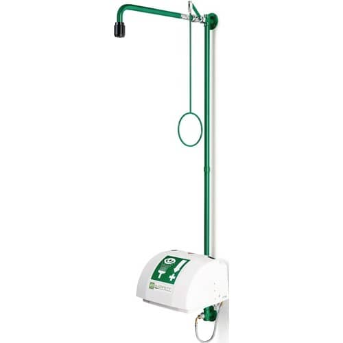 B-SAFETY Notdusche ClassicLine m.zwei Brauseköpfen Wm. Anschl.3/4 IG Zoll B-SAFETY