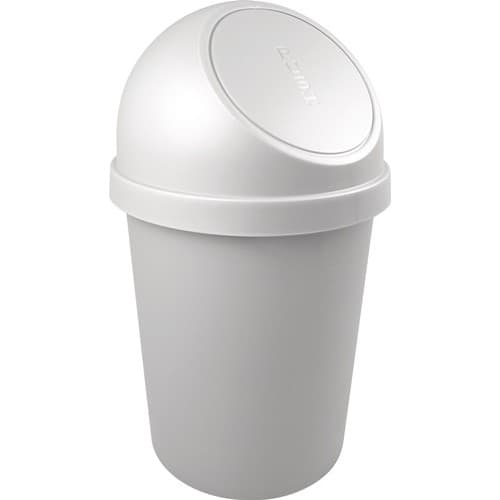 HELIT Abfallbehälter H700xØ403mm 45l lichtgrau HELIT