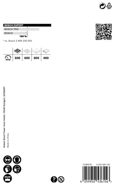 BOSCH EXPERT Construction Material Lochsäge, 67 x 60 mm. Für Dreh- und Schlagbohrer