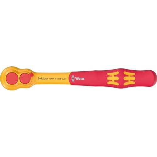 WERA Hebelumsch.kn.8007 B VDE 3/8 Zoll 80 Z.VDE isol.WERA