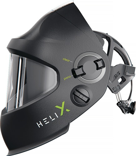 OPTREL Schweißerschutzhelm Helix Quattro Slide-up-Helm 50x100(je n.Kopfbandeinst.) Krt.