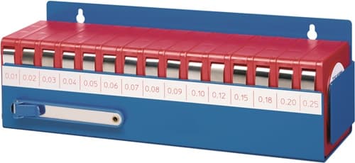 TECWERK Fühlerlehrenbandset 0,3-1mm L.5m B.12,7mm TECWERK
