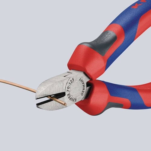 KNIPEX Seitenschneider L.125mm Kopf pol.Comfort-Griff max.1,5mm KNIPEX