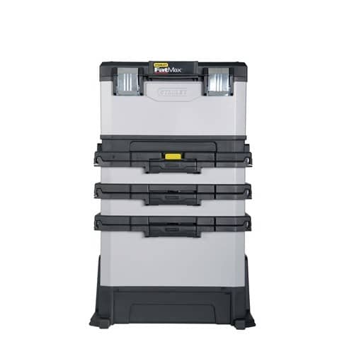 STANLEY Rollende Werkstatt B568xT389xH893mm Ku.u.Metall abnehmbare Werkzeugbox STANLEY