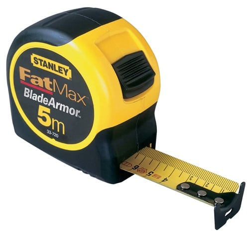 STANLEY Taschenrollbandmaß FatMax L.5m B.32mm mm/cm EG II Ku.Festst.SB STANLEY