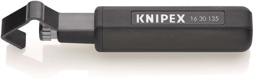 KNIPEX Abmantelungswerkzeug Gesamt-L.135mm Arbeitsber.D.6,0-29,0mm KNIPEX