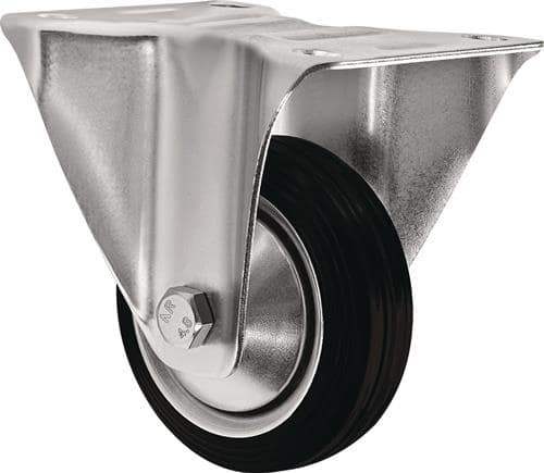 TECWERK Bockrolle D.100mm Trgf.75kg VG Platte L105xB80mm TECWERK