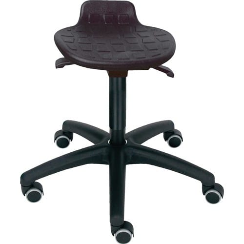 LOTZ Drehhocker Rl.PU-Schaum schwarz Sitz-H.450-640mm LOTZ