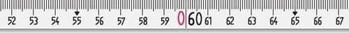BMI Kapselbandmaß RADIUS L.30m Band-B.13mm A mm/cm EG II Ku.weiß Stahlmaßband BMI