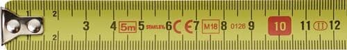 STANLEY Taschenrollbandmaß PowerLock® L.10m B.25mm mm/cm EG II Ku.Automatic SB