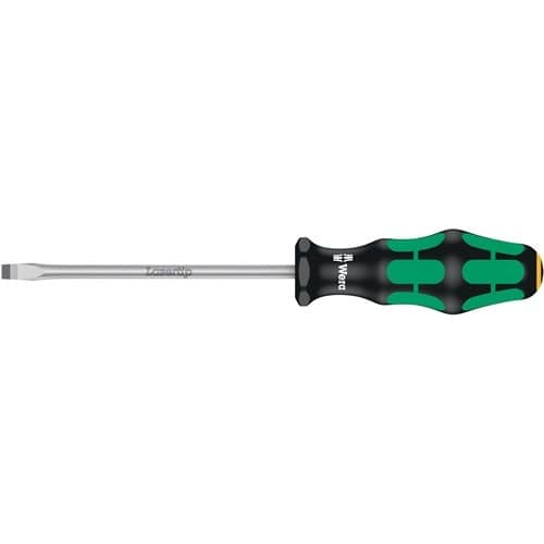 WERA Schraubendreher 334 Schneiden-B.6mm Klingen-L.125mm 2K-Griff Rundkl.WERA
