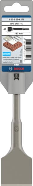 BOSCH Spatmeißel mit SDS plus-Aufnahme, 140 x 40 mm