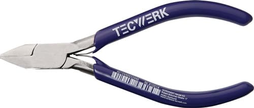 TECWERK Elektronik-Seitenschneider L.115mm Facette nein spitz TECWERK