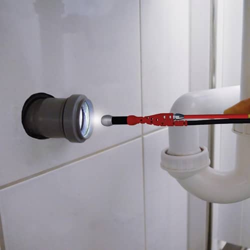 RUNPOTEC Rohrkamera RC 3 Kabel-L.15m Kamerakopf-D.13mm RUNPOTEC