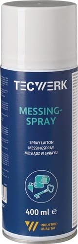TECWERK Messingspray 400ml Spraydose TECWERK