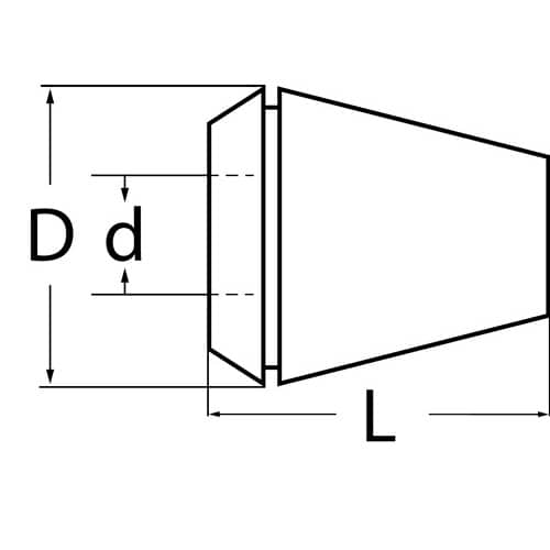 TECWERK Spannzange Typ ER 32/470 E Spann-D.12mm TECWERK