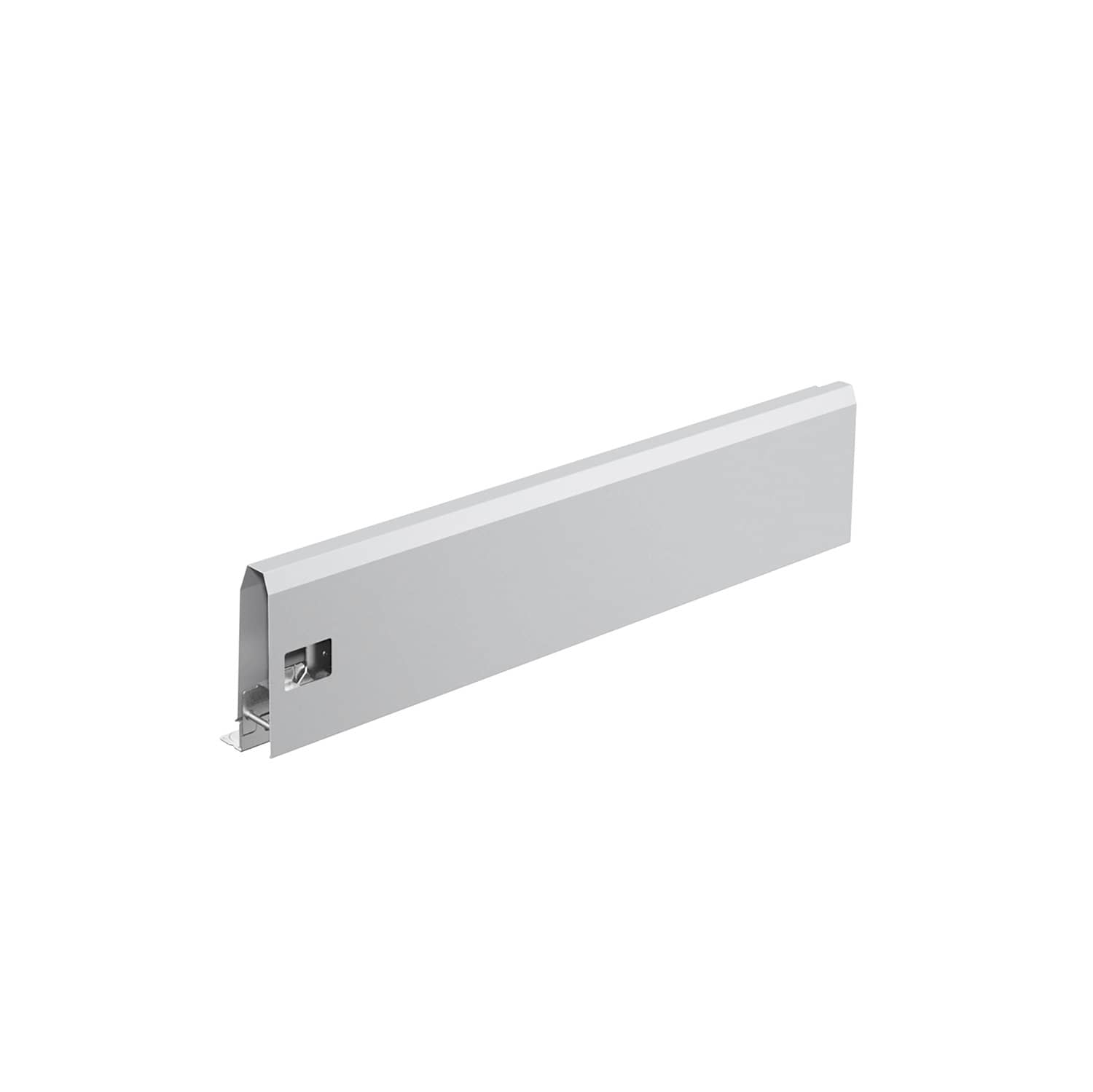 HETTICH Zarge ArciTech, 126 mm / 500 mm, silber, rechts, 9121224