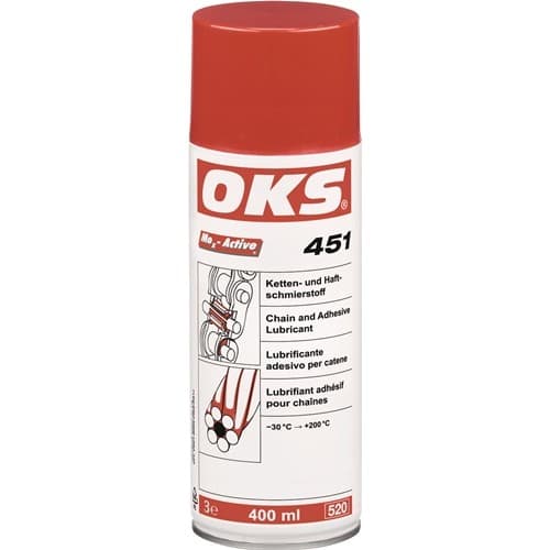 OKS Ketten- u.Haftschmierstoff OKS 451 400ml transp.Spraydose OKS
