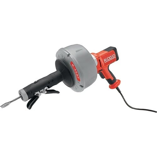 RIDGID Elektrorohrreinigungsmaschine K-45 AF- 5 Spiral-L.7,6/10,7m Spiralen-D.8/10mm
