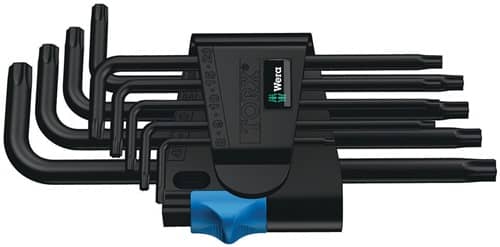 WERA Winkelschraubendrehersatz 967 L 9-tlg.T8-T40 m.HF WERA