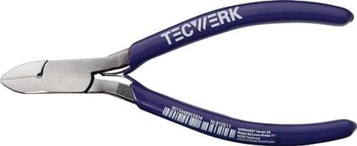 Elektronik-Seitenschneider L.115mm Facette ja rd.TECWERK