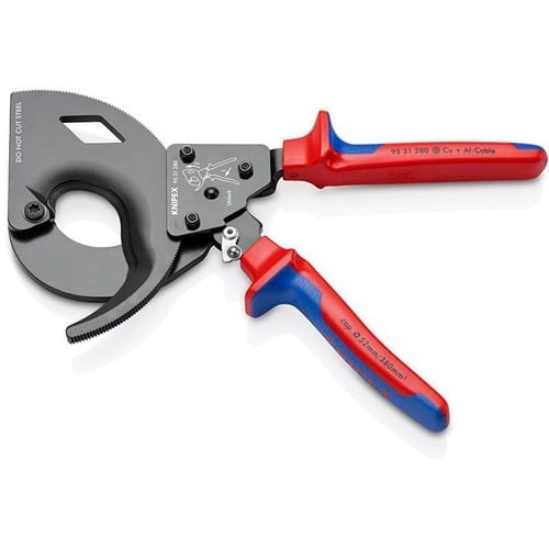 KNIPEX Kabelschneider Gesamt-L.280mm max.52 (380 mm²)mm Mehrkomp.-Hüllen KNIPEX