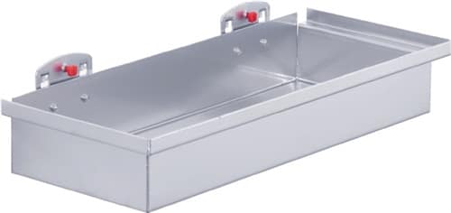 RASTERPLAN Ablagekasten H55xB320xT135mm alufarben f.Lochplatten RASTERPLAN