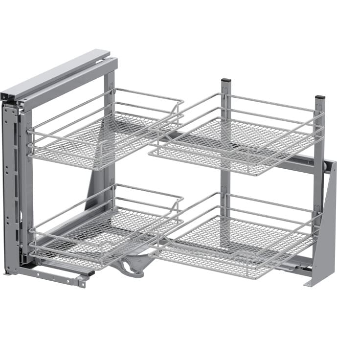 COR-Fold, Korbset, 4x 800er, Saphir, chrom Vauth Sagel