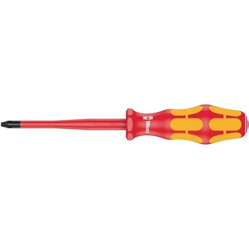 WERA Schraubendreher 162 iSS Gr.PH 2 Klingen-L.100mm VDE isol.ext.slim WERA
