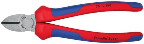 KNIPEX Seitenschneider L.180mm Kopf pol.Comfort-Griffe max.2,5mm KNIPEX