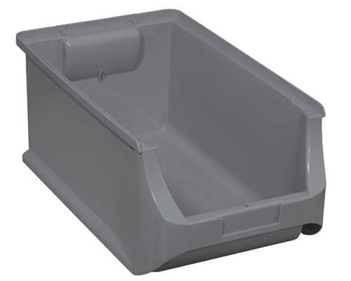 ALLIT Sichtlagerkasten ProfiPlus L355xB205xH150mm PP grau stapelbar ALLIT