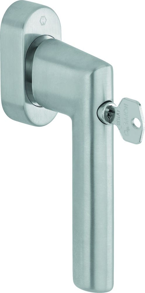 HOPPE® Fenstergriff absperrbar Amsterdam E0400S/UD9056, mit Schrauben, Edelstahl, 12025483
