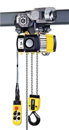 COLUMBUS Elektrokettenzug CPVF Trgf.500kg Haupthub 8 m/min FEM Gruppe 1 Am m.Fahrwerk