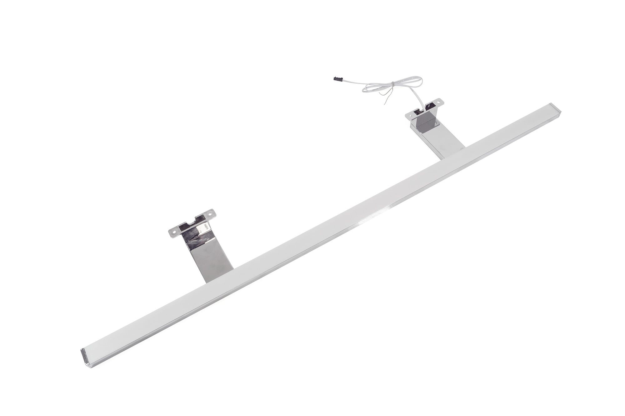 L&S LED Anbauleuchte Lilium Emotion mit zwei Haltearmen, 1200mm, 12VDC, 12W IP44, Chrom