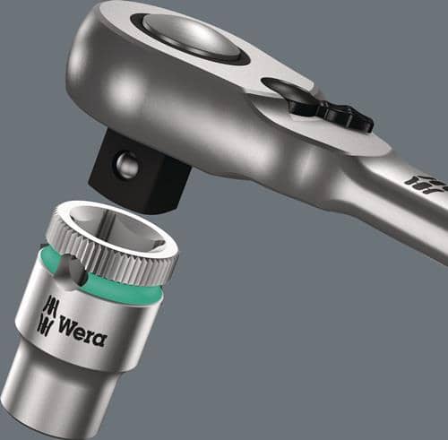 WERA Steckschlüsselsatz Zyklop Metal 28-tlg.1/2 Zoll SW 10-19mm Z.72 6KT WERA