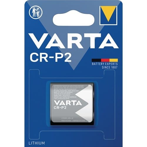 VARTA Batterie ULTRA Lithium 6 V CRP2 1450 mAh CR-P2 6204 1 St./Bl.VARTA
