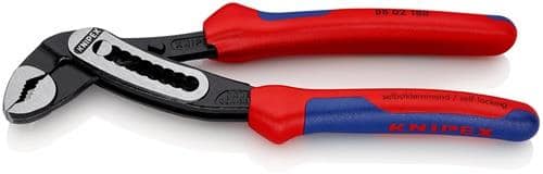 KNIPEX Wasserpumpenzange Alligator® L.180mm Spann-W.36mm pol.Comfort-Griff KNIPEX