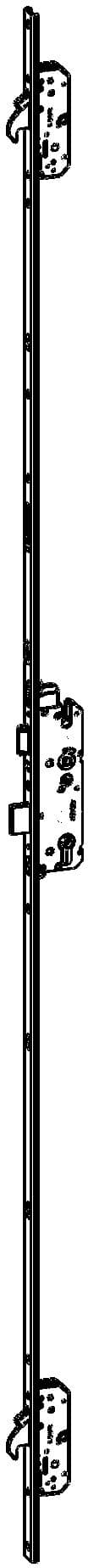 WINKHAUS Automatik Mehrfachverriegelung T-AV4D-U24184 L124P/40 A9 92/8 M2 LS MC,