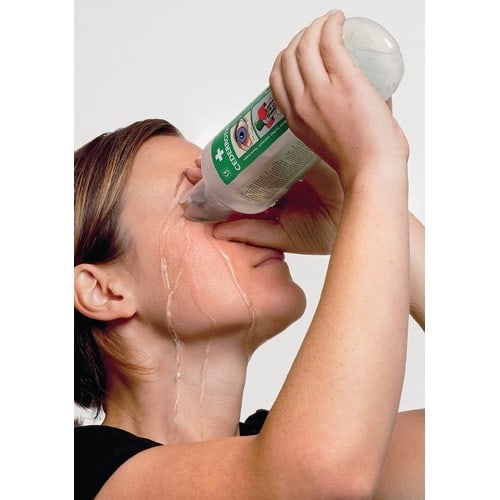 CEDERROTH Augenspülflasche 2 x 0,5l DIN EN15154-4 CEDERROTH