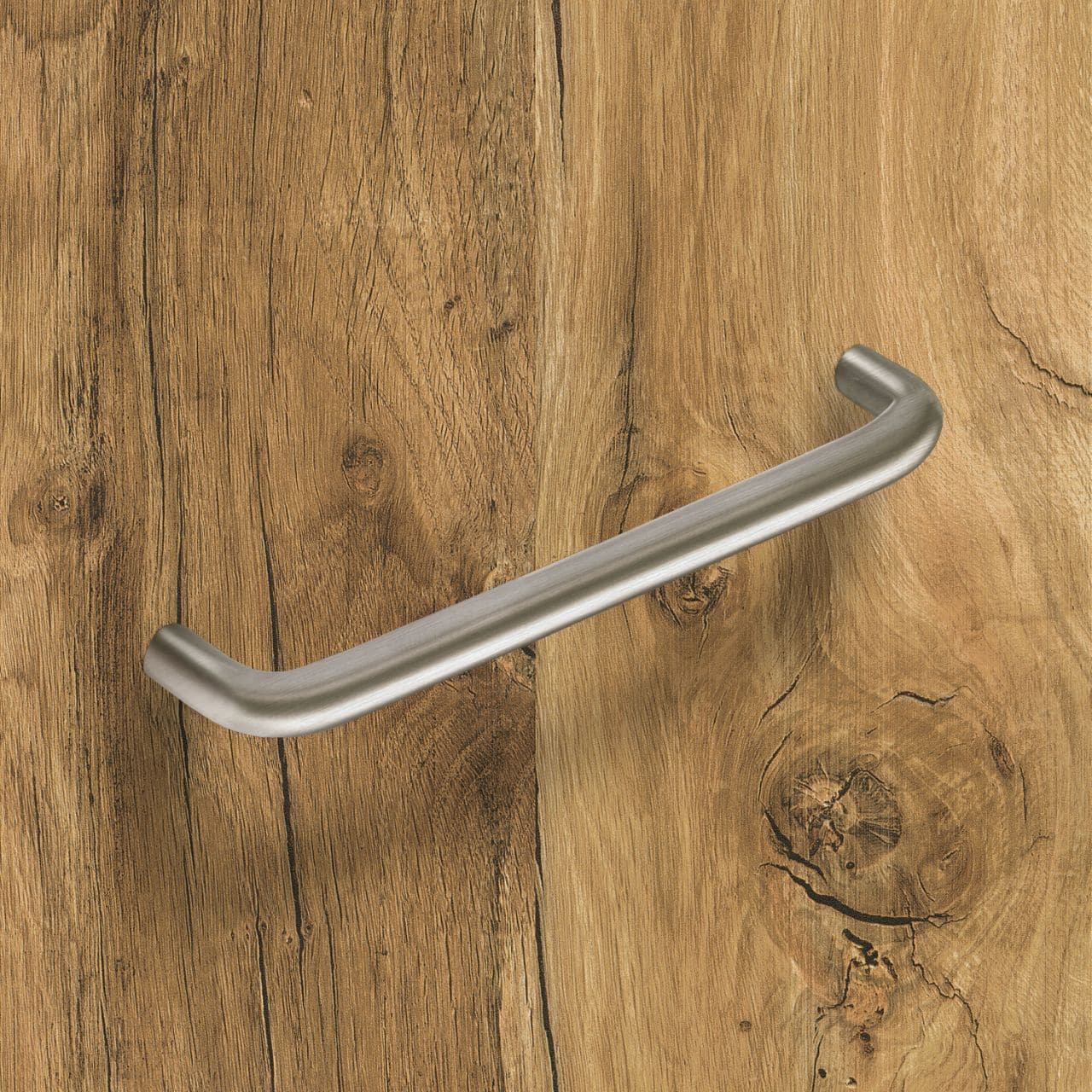 HETTICH Griff Avenio, •–• 288, L 298 mm, H 32 mm, ø 10 mm, Edelstahl Optik gebürstet, 9069927