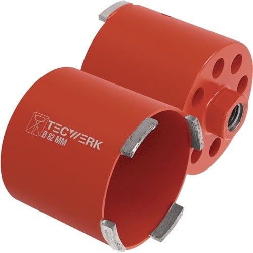 TECWERK Dosensenker PROFI D.82mm Arbeits-L.62mm Gesamt-L.90mm gelötet TECWERK