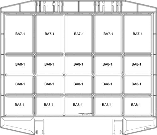 RAACO Sortimentskoffer boxxser B421xT361xH78mm 20 Fächer m.Profilraster RAACO