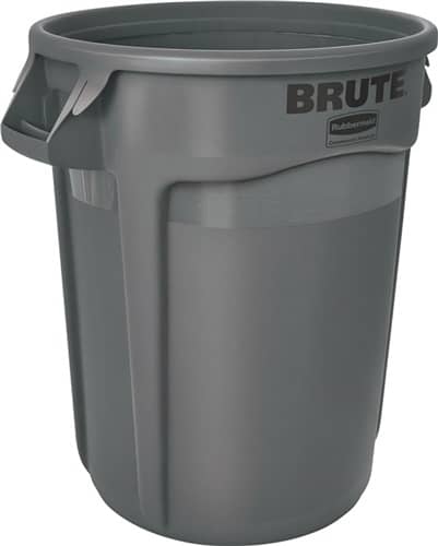 RUBBERMAID Mehrzwecktonne grau 121l PE Außen-Ø560xH692mm RUBBERMAID