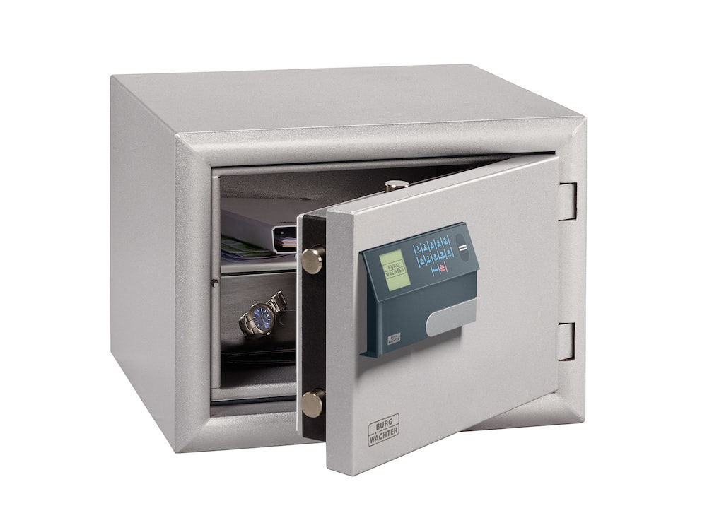 BURG-WÄCHTER Wertschutzschrank, Diplomat MTD 740 E FP, silber beschichtet, 41440